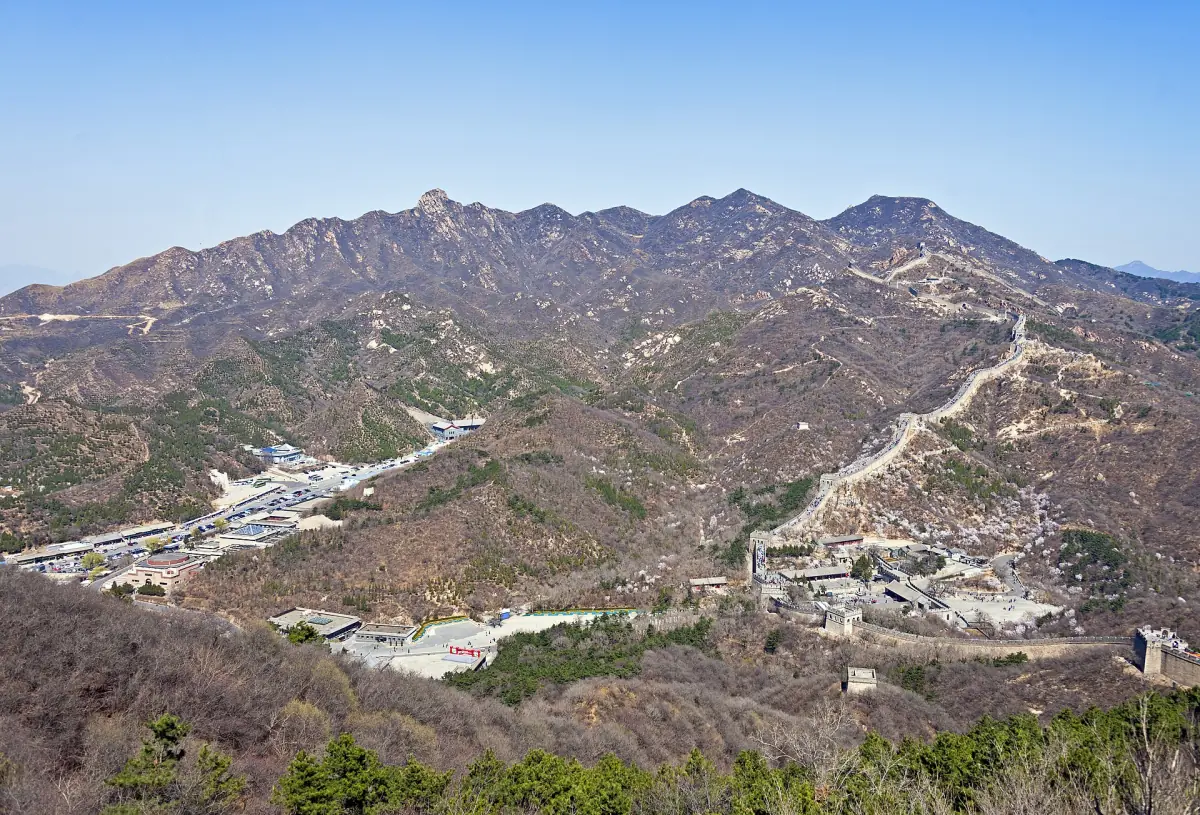 Mountains seen from the Badaling wall