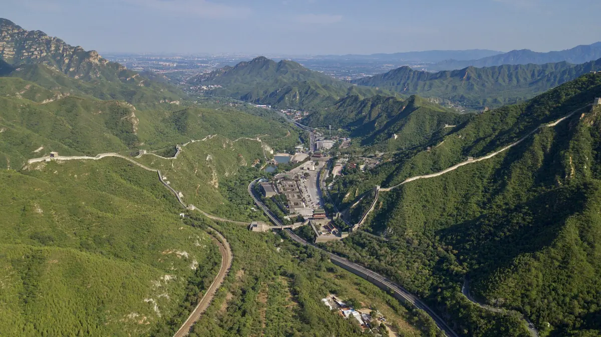 Juyongguan Pass seen from the north