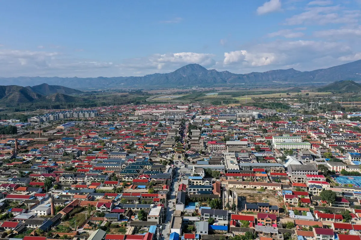 Yongning old town in Yanqing
